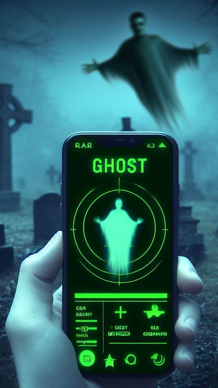 Ghost detector radar camera 스크린샷 0