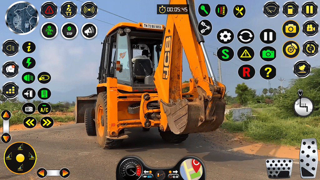 Real City JCB Construction 3D Скриншот 1