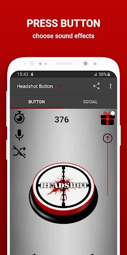 Boom Headshot Sound Button স্ক্রিনশট 2