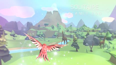 Solitaire : Planet Zoo スクリーンショット 1