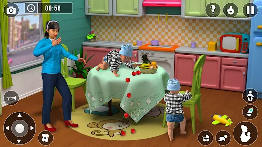 Mother Simulator: Mom Games 3D Screenshot 2