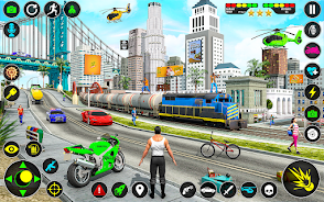 Crime Simulator Gangster Games ภาพหน้าจอ 0