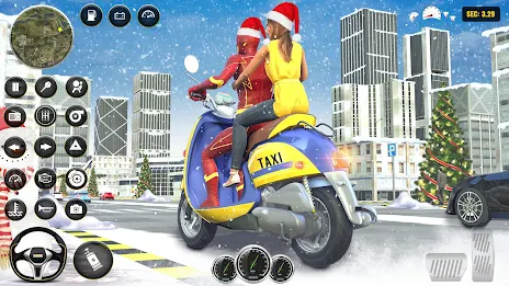 Superhero Bike Taxi: Bike Game应用截图第1张