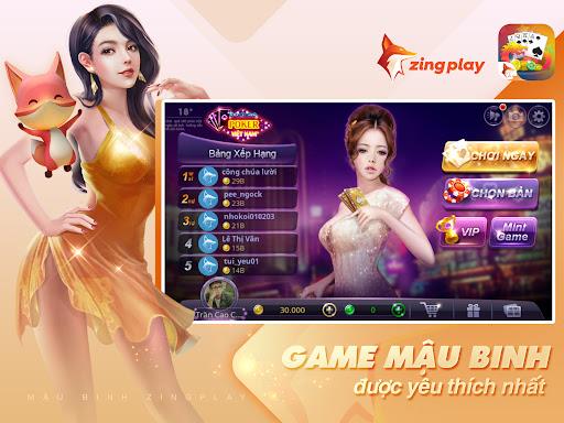 Poker VN ZingPlay ( Mậu Binh) Tangkapan skrin 0