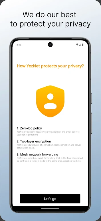 YezNet - Next generation VPN স্ক্রিনশট 2