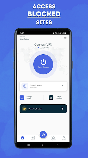 PrimeX VPN - Fast & Secure VPN Captura de pantalla 0