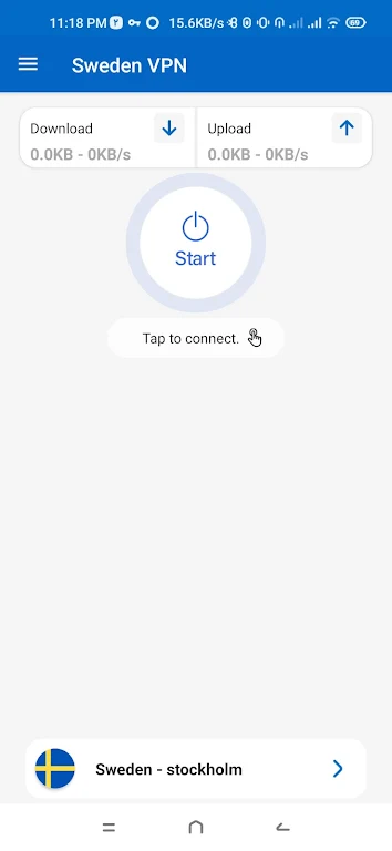 Sweden VPN - Fast & Secure Скриншот 1