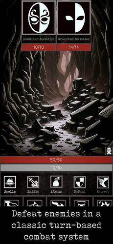 Grim Quest - Old School RPG Скриншот 1