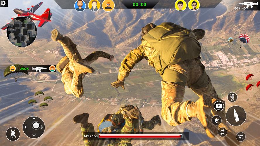 FPS Commando 3D Shooting Games Captura de tela 0