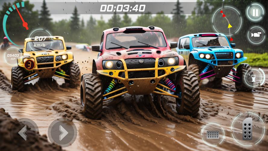 Offroad Mud Truck Game Offline スクリーンショット 1