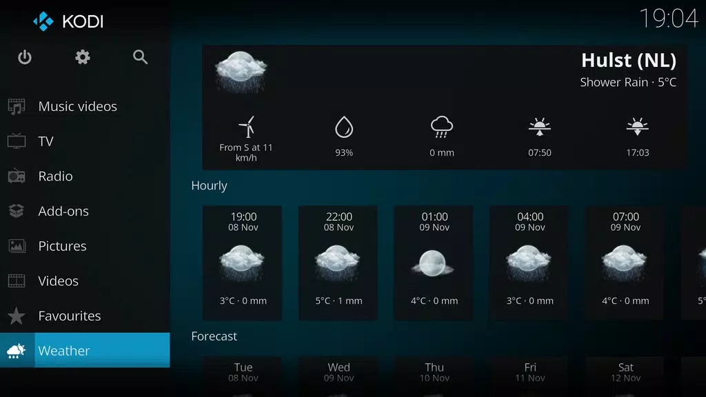 Kodi スクリーンショット 1