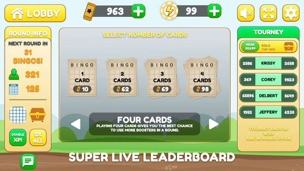Bingo King-Free Bingo Games-Bingo Party-Bingo स्क्रीनशॉट 0