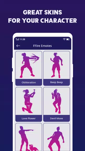 Emotes Happymod - iMotes Ekran Görüntüsü 0