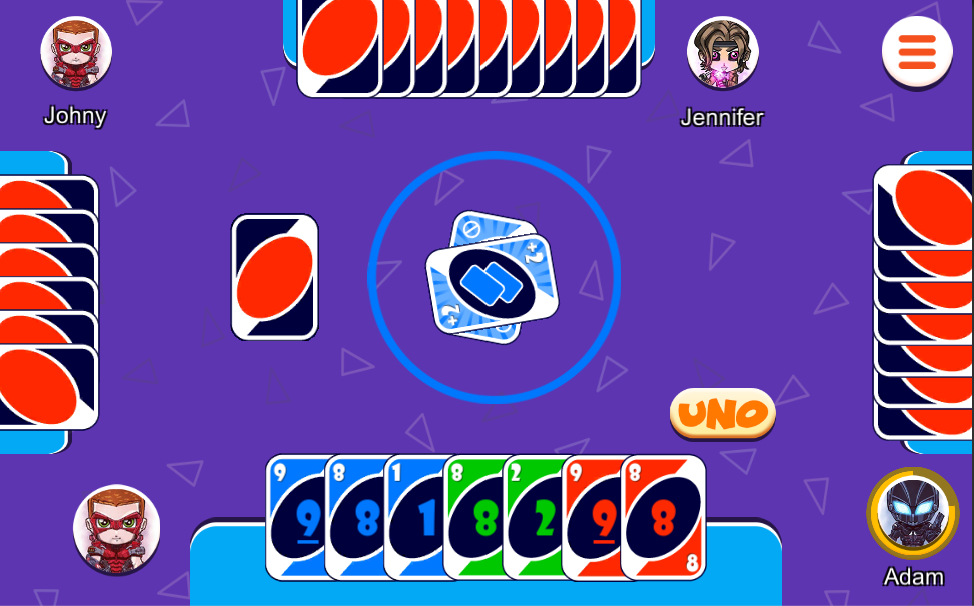 Uno Heroes Card 스크린샷 3
