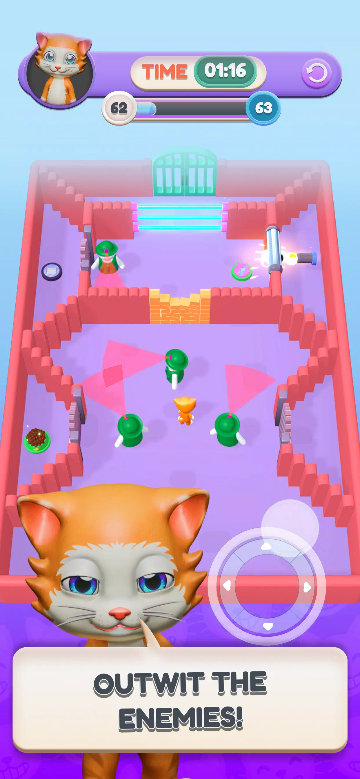 Cat Misha ဖန်သားပြင်ဓာတ်ပုံ 2