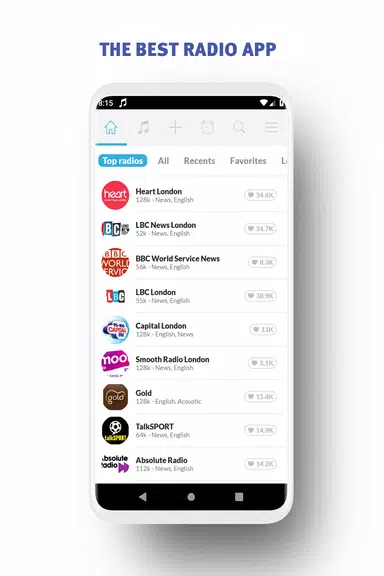Radio UK - Radio FM Online Tangkapan skrin 0
