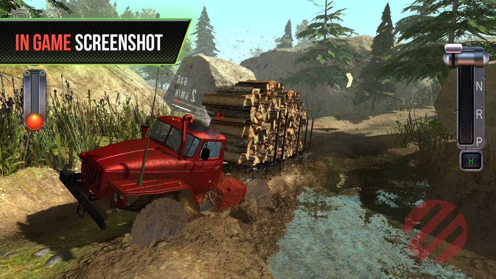 Truck Simulator OffRoad 4 Schermafbeelding 1