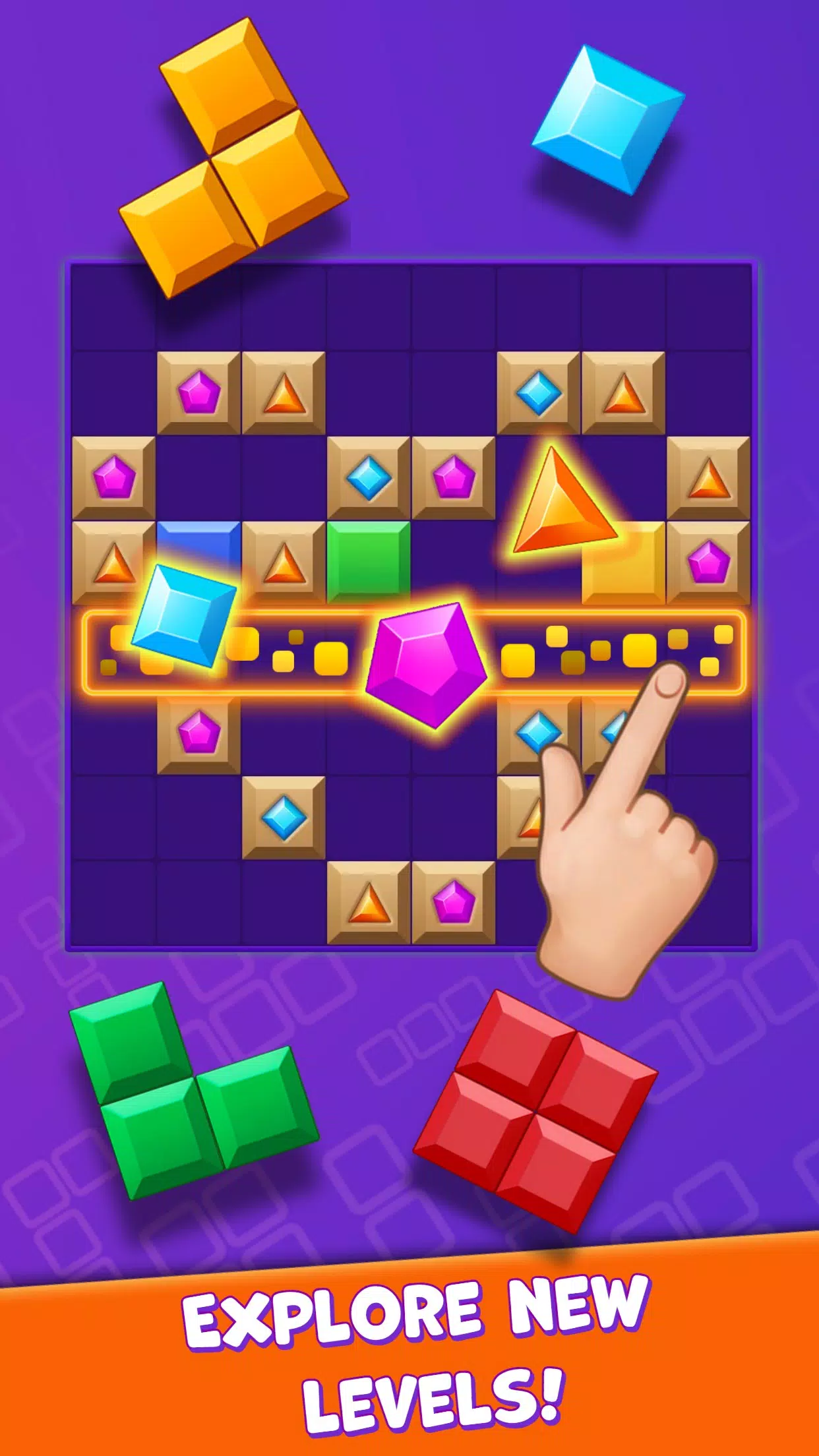 BlockBuster: Adventures Puzzle ภาพหน้าจอ 0