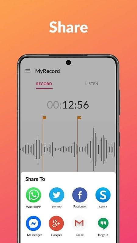 Voice Recorder & Voice Memos Captura de tela 0