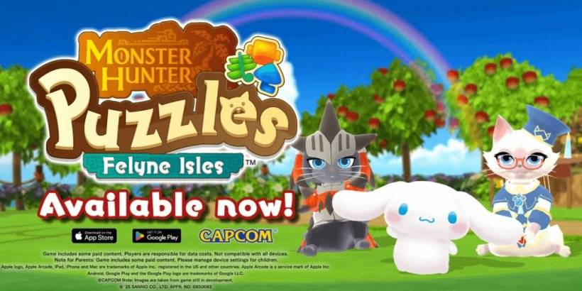 Cinnamoroll rejoint Monster Hunter Puzzles: Felyne Isles in Sanrio Collaboration