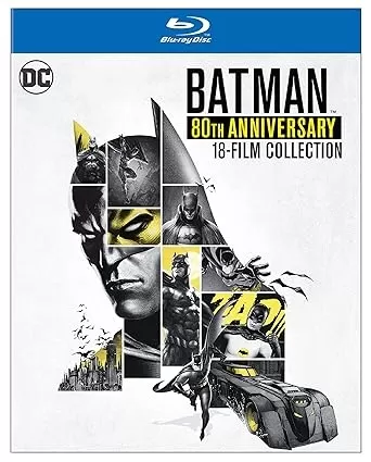 Коллекция Blu-Ray 80-й годовщины Бэтмена-самая дешевая, что было в 2025 году.
