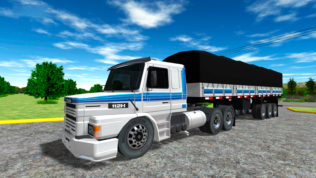 Truck Sim Brasil Captura de pantalla 0