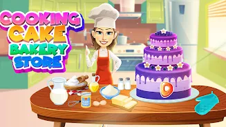 Cooking Cake Bakery Store: Sta应用截图第0张