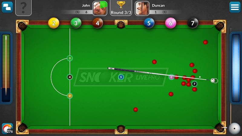 Snooker Live Pro & Six-red Screenshot 2