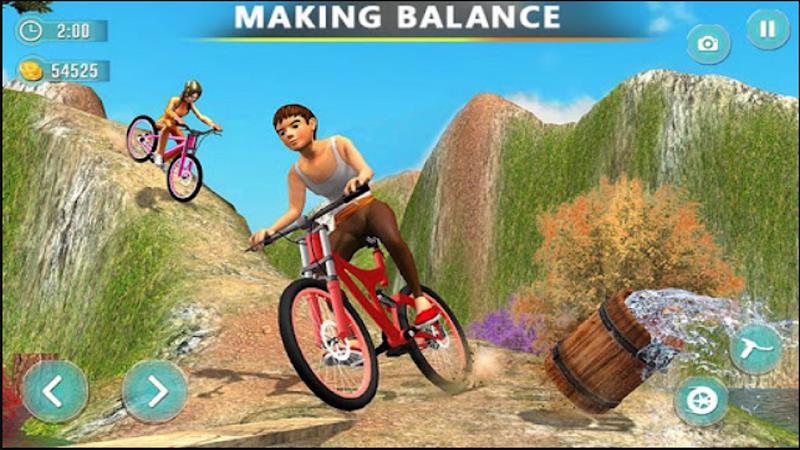 Offroad Bicycle Bmx Stunt Game应用截图第2张