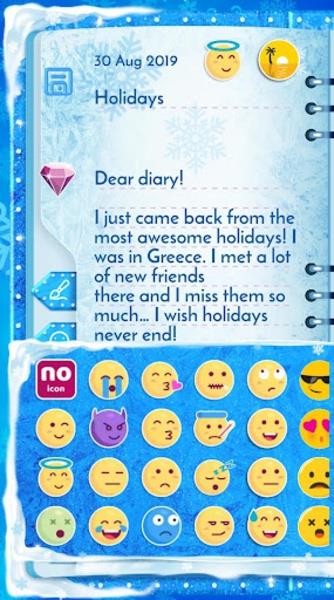 Winter Princess Diary Zrzut ekranu 0