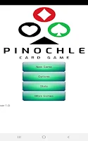 Pinochle Card Game स्क्रीनशॉट 1