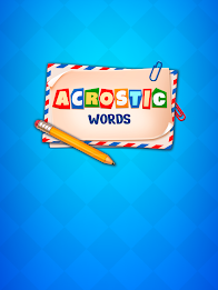 Acrostic Words: Crossword Game Captura de pantalla 3