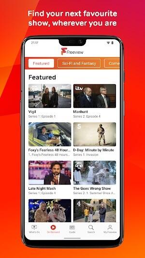 Freeview ภาพหน้าจอ 2