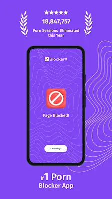 BlockerX: Porn Blocker/ NotFap Zrzut ekranu 0