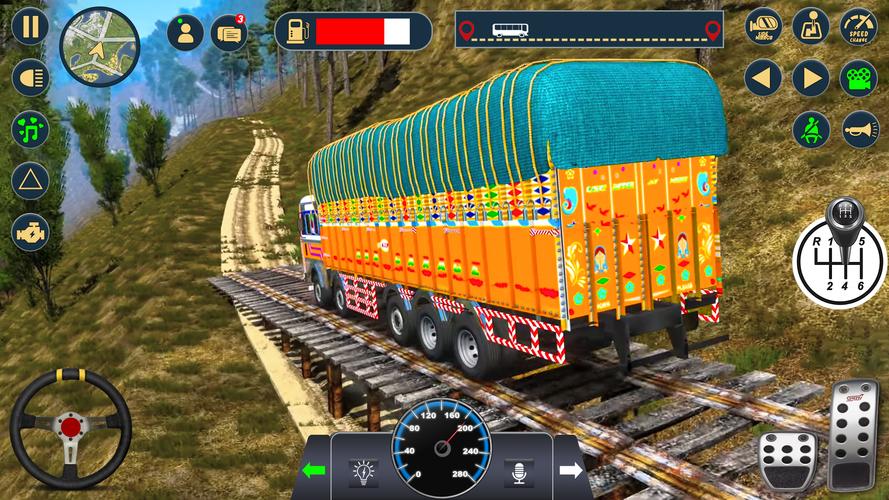 Indian Truck Drive Lorry Games 스크린샷 3