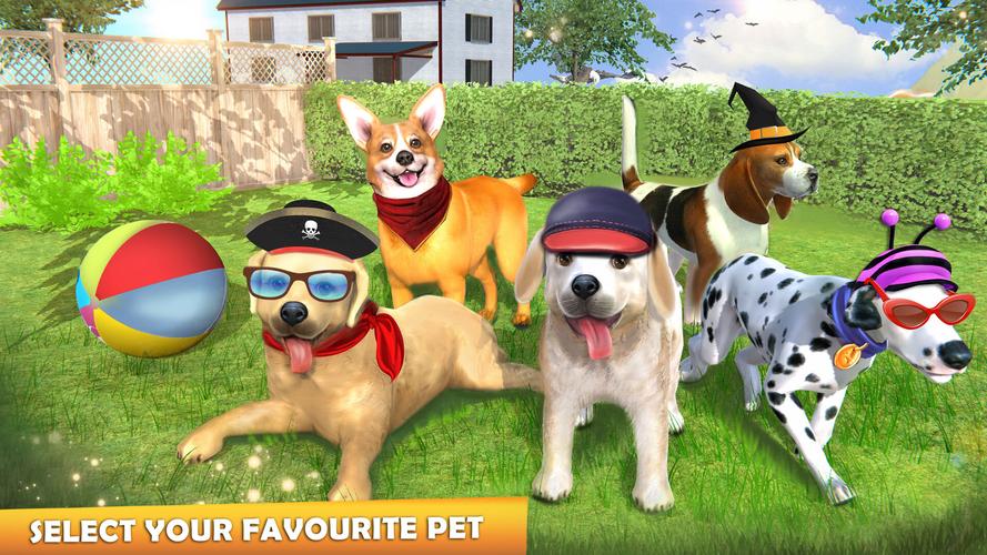 Family Pet Dog Games Captura de tela 0
