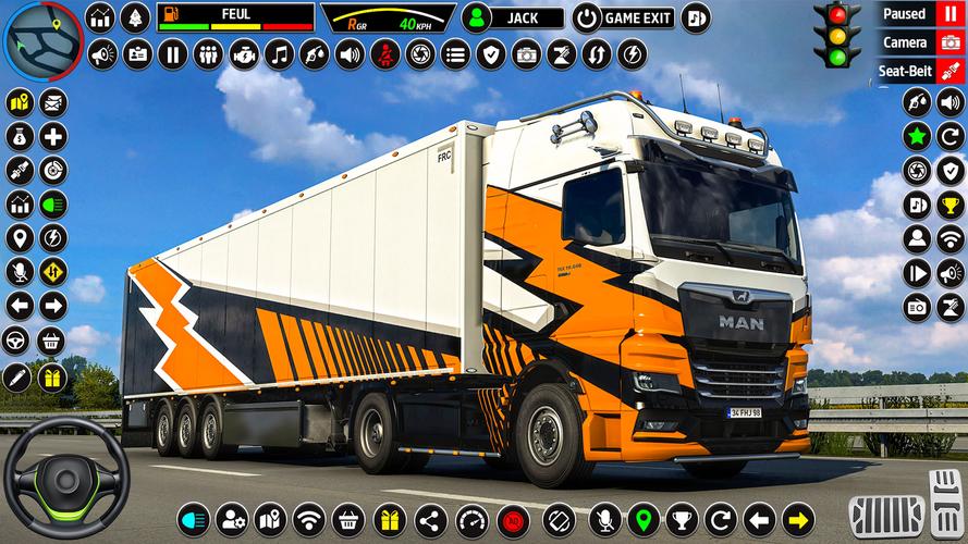 US Truck Driving 3D Truck Game应用截图第0张