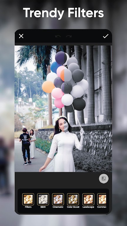 B623 Camera & AI Photo Editor Mod Schermafbeelding 1