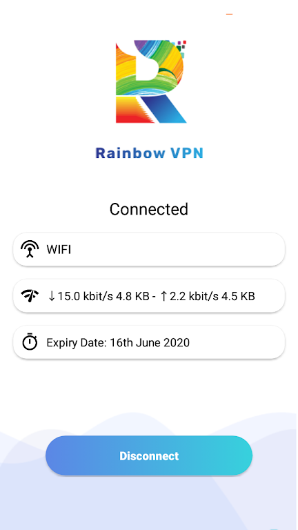 Rainbow VPN スクリーンショット 1