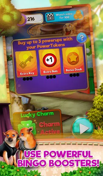 Bingo Pets Party: Dog Days Zrzut ekranu 2