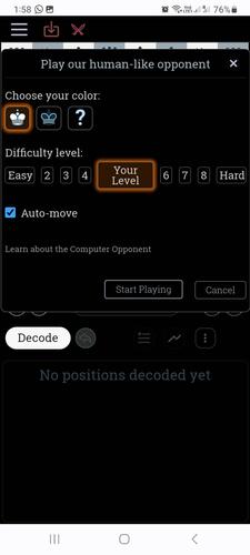 DecodeChess Captura de tela 1