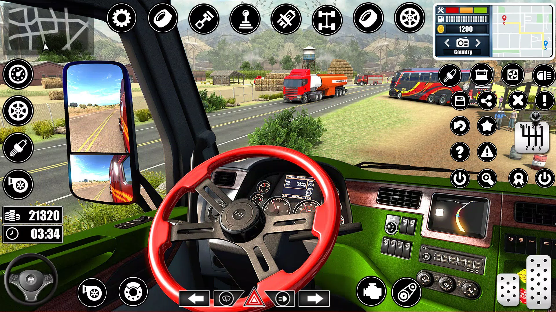 Coach Bus Driving Simulator Zrzut ekranu 1