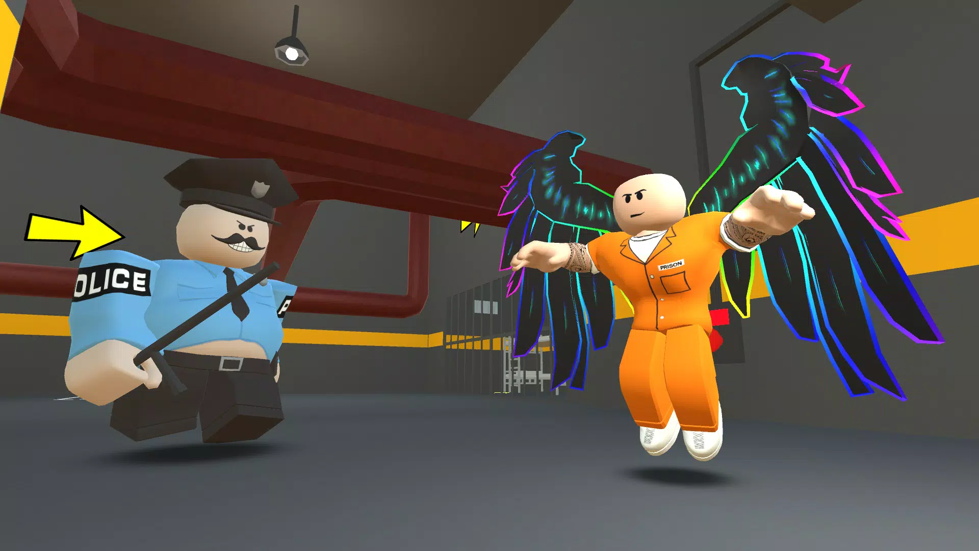 Obby Prison Escape from Barry Screenshot 0