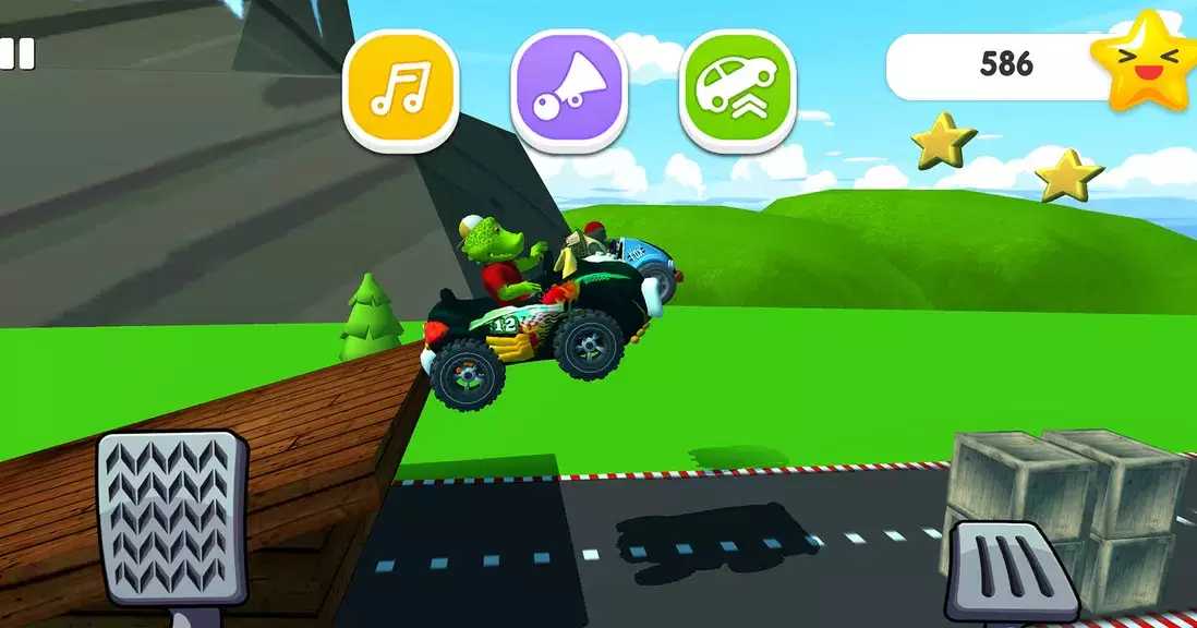 Fun Kids Cars Racing Game 2 Captura de pantalla 3