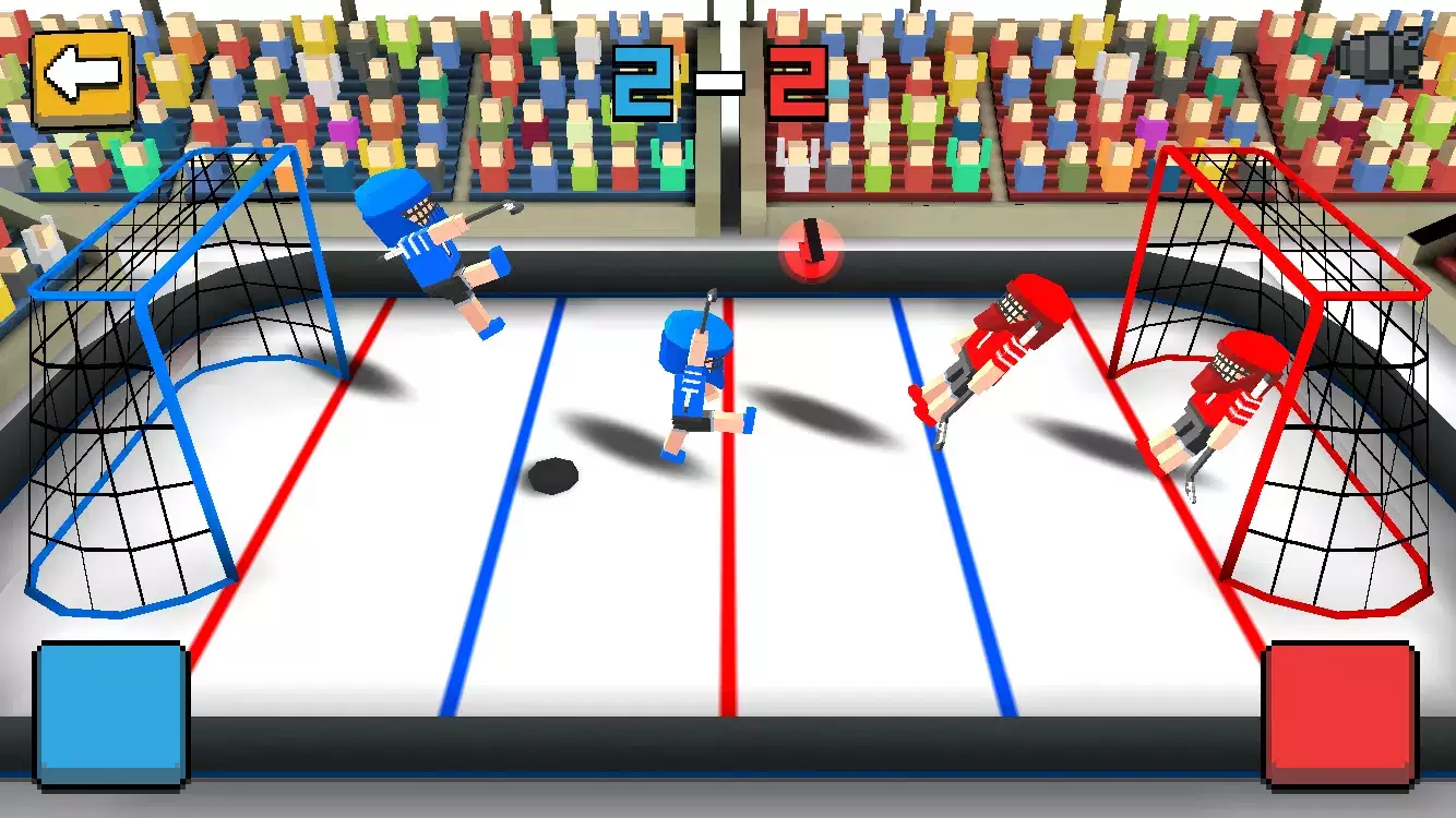 Cubic Hockey 3D Скриншот 3