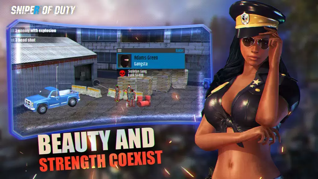 Sniper of Duty:Sexy Agent Spy ภาพหน้าจอ 3