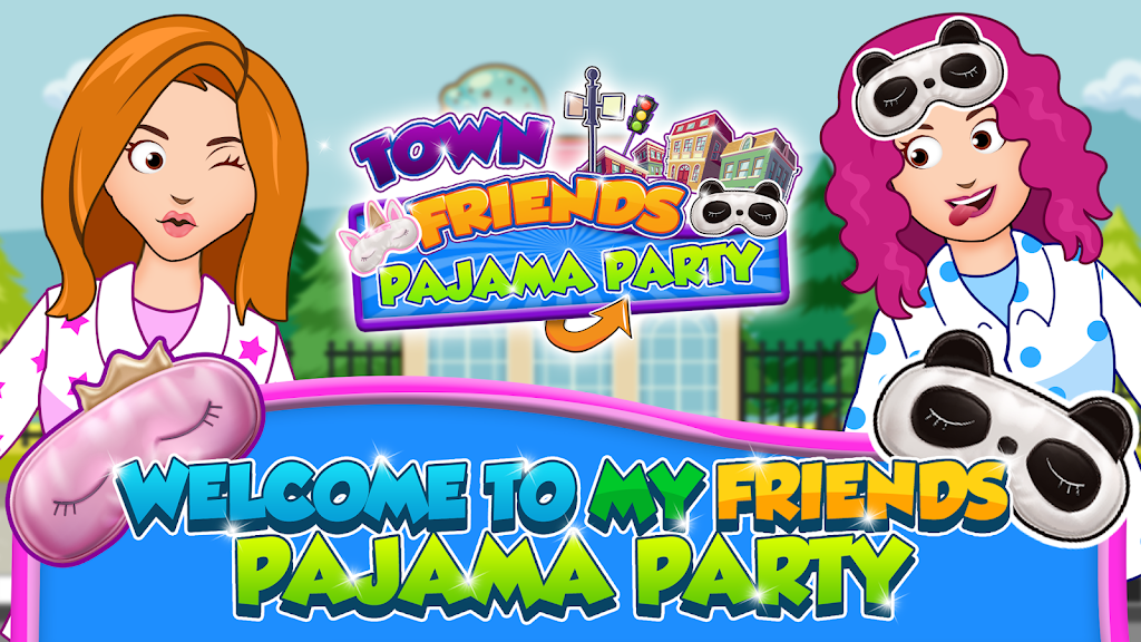 My Home City Pajama Party 스크린샷 0