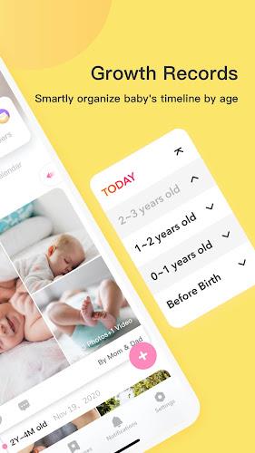 Schermata Bebememo - Smart Baby Journal 1