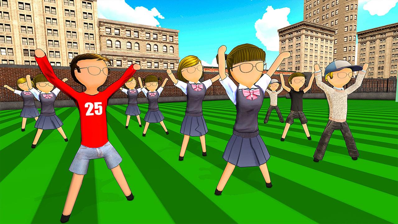 Stickman High School Girl Game應用截圖第2張