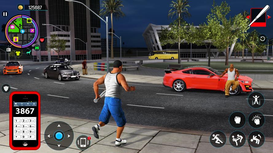 Gangster Mafia City Crime Game Captura de tela 1
